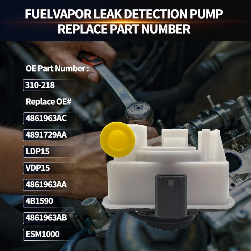 OXCANO 310-218 Evaporative EVAP Emissions System Leak Detection Pump Compatible with Dodge Journey Avenger Ram 2500 3500 Jeep Grand Cherokee Commander Chrysler 200 Sebring - Image 2